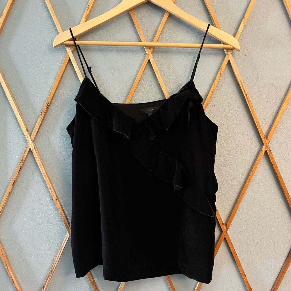 J. Crew Velvet Tank Top